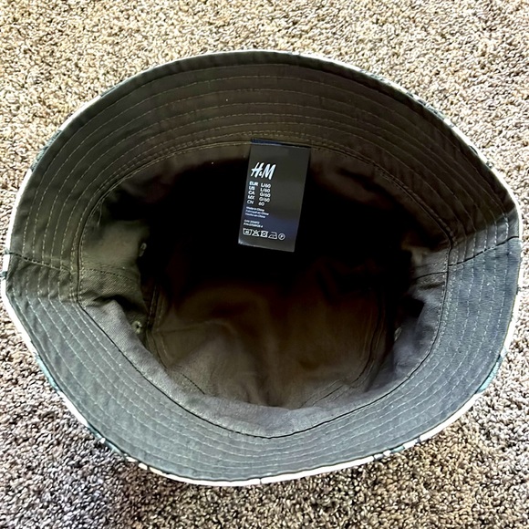 NWOT H&M Palm Tree Bucket Hat Size Large Unisex main image 4
